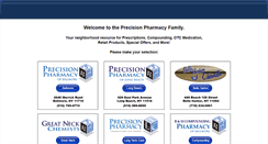 Desktop Screenshot of precisionpharmacy.net